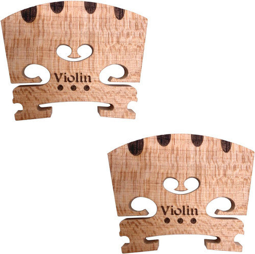 2pcs violin bridge full - bridge,